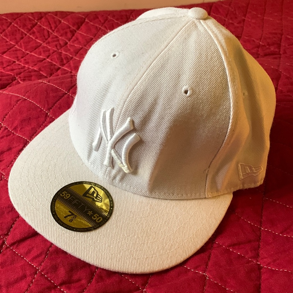 New York Yankees MLB White Fitted Hat